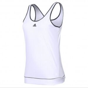 NWOT Adidas Galaxy Performance Athletic Climalite Tennis Tank Blue S 8-10